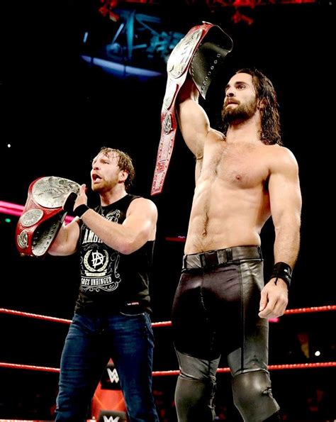 Seth Rollins & Dean Ambrose Raw Tag Team Champion Dean Ambrose Seth ...