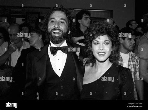 Barbi Benton and George Gradow Circa 1980's Credit: Ralph Dominguez/MediaPunch Stock Photo - Alamy