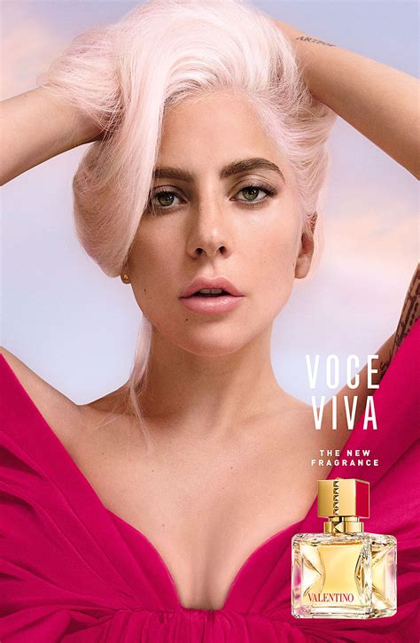 Lady Gaga x Valentino Voce Viva Fragrance Campaign BTS: Pics