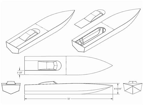 Speed boat pdf ~ Wooden boat building plans