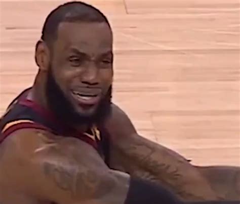 Lebron James Crying Face / What Is The Best Nba Meme The Ringer : If ...