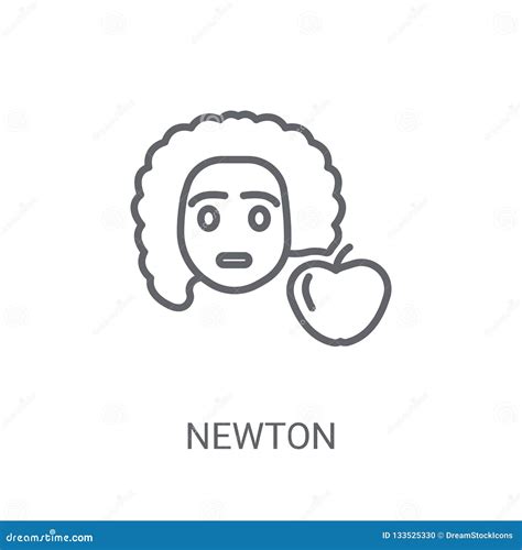 Newton Icon. Trendy Newton Logo Concept on White Background from Stock Vector - Illustration of ...