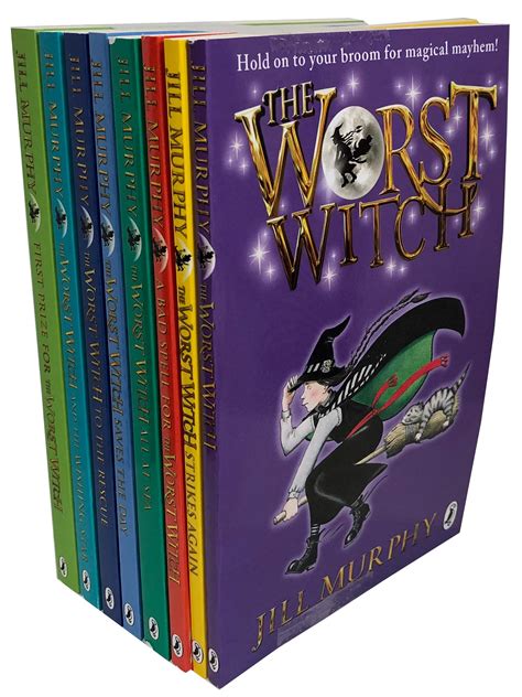 Buy The Worst Witch 8 Books Collection Set By Jill Murphy (The Worst Witch, Strikes Again, A Bad ...