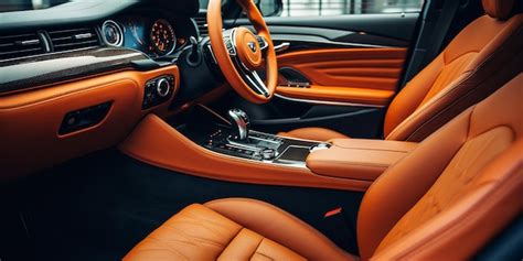 Premium AI Image | Modern luxury vehicle interior Generative Ai