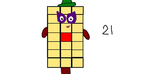 Numberblocks #21 by MikeJEddyNSGamer89 on DeviantArt