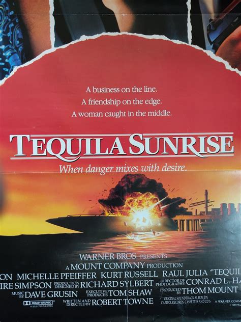 Vintage Posters :: 1980 to 1989 :: Tequila Sunrise Vintage Poster ...