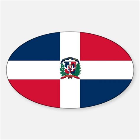 Dominican Republic Flag Stickers | Dominican Republic Flag Sticker ...