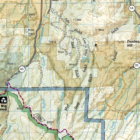 Sangre De Cristo Mountains Map - Maps For You