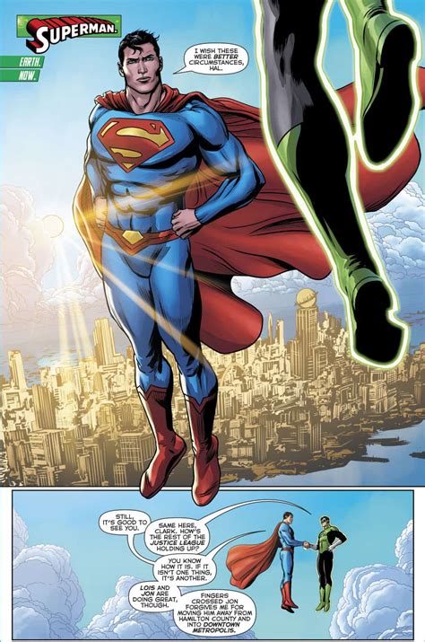 Superman Vs Green Lantern Comic