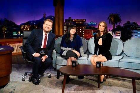 NATALIE PORTMAN at Late Late Show with James Corden 04/25/2023 – HawtCelebs