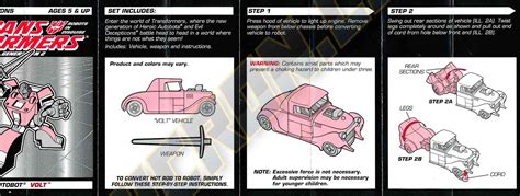 Transformers Generation 2 Volt - Transformers Instructions Database