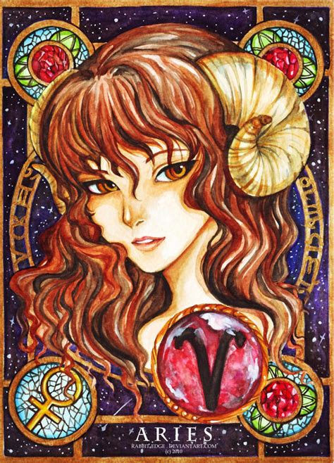 Female Aries by Rabbit-Edge on deviantART