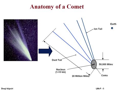 Label Diagram Of Comet