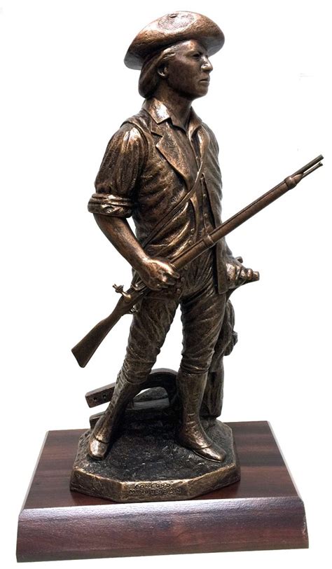 National Guard Minuteman Statue Large - Mai's Jewelry and Engravers