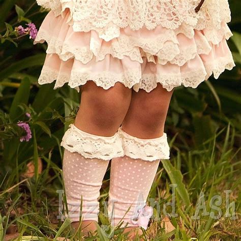 Ruffly skirt & socks. Adorable. Girls Dresses, Ruffles, For Elise, Baby Leg Warmers, Fru Fru ...