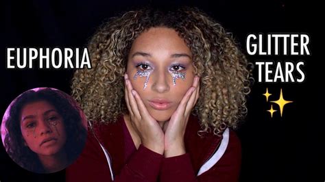 Euphoria Glitter Tears! - YouTube