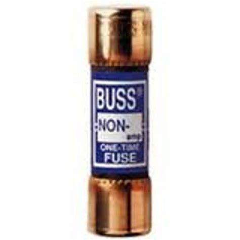 Cooper Bussmann 25 Amp Brass Cartridge Class H NON Style One Time Fuse NON-25 - The Home Depot