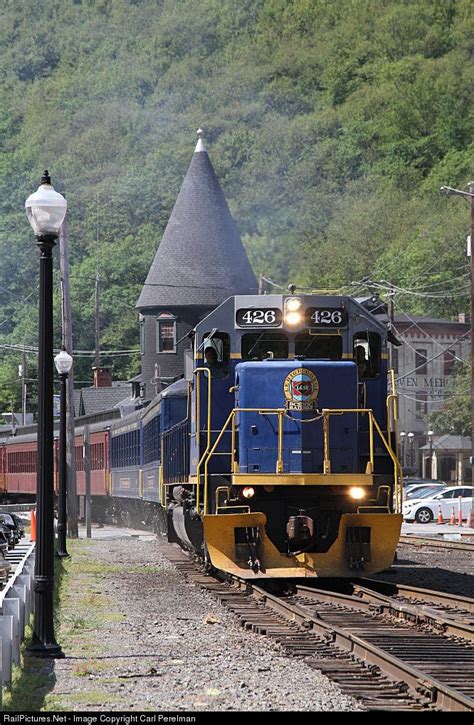 LGSR 426 Lehigh Gorge Scenic Railway EMD SD50 at Jim Thorpe ...