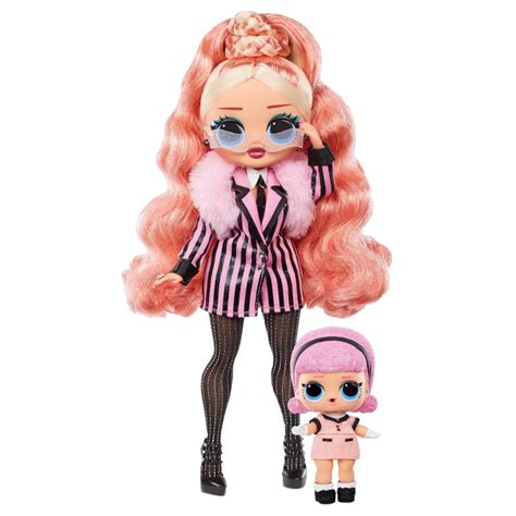 L.O.L. Surprise! O.M.G. Winter Chill Big Wig Fashion Doll & Madame Queen Doll with 25 Surprises ...