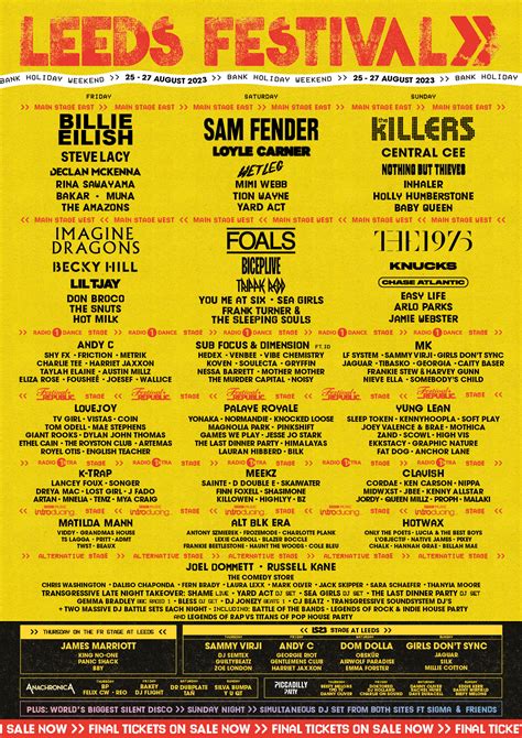 Rockstar Energy presents Leeds Festival | Leeds 2023