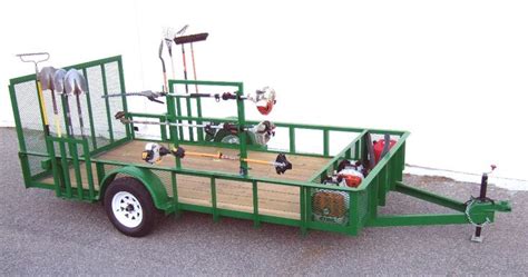 PRO-BUILT TRAILERS | Utility trailer, Landscape trailers, Lawn trailer