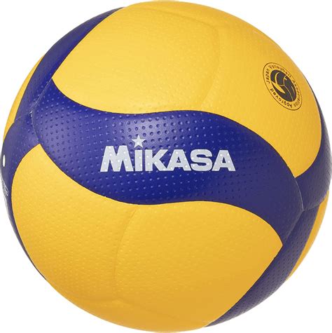 Mikasa V200W-ÖVV Volleyball Blue / Yellow 5, Indoor Volleyballs - Amazon Canada