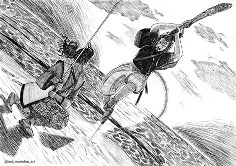 Musashi vs Kojiro, made by me with pen and ink, Hope you guys like It! : r/vagabondmanga