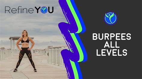 4 Levels of Burpees Variations (Beginners to Advanced) | Refine YOU - YouTube