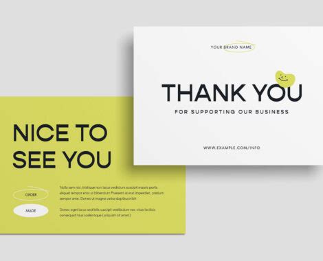 Modern Thank You Card Template [AI,EPS,PSD,INDD]-BrandPacks