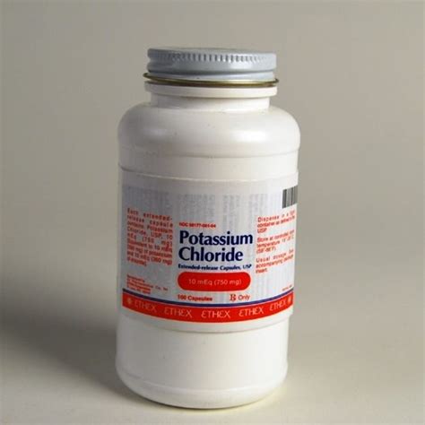 Potassium Chloride, 10mEq, 100 Capsules/Bottle | McGuff Medical Products