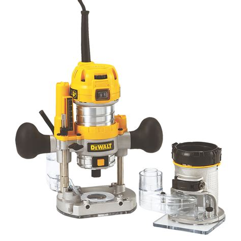 AABTools | DeWALT D26204K-GB Premium Plunge & Fixed Base Router Combination