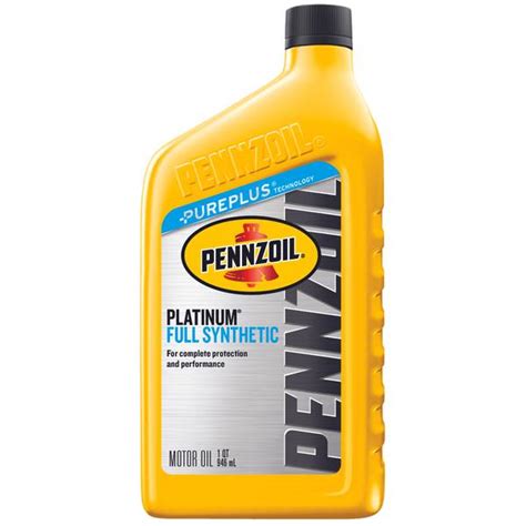 Pennzoil Platinum Full Synthetic 0W-20 Motor Oil - 550036541 | Blain's Farm & Fleet