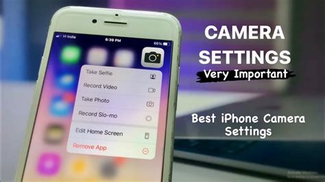 Best iPhone Camera Settings | Very Important Camera Settings iPhone 6s ...