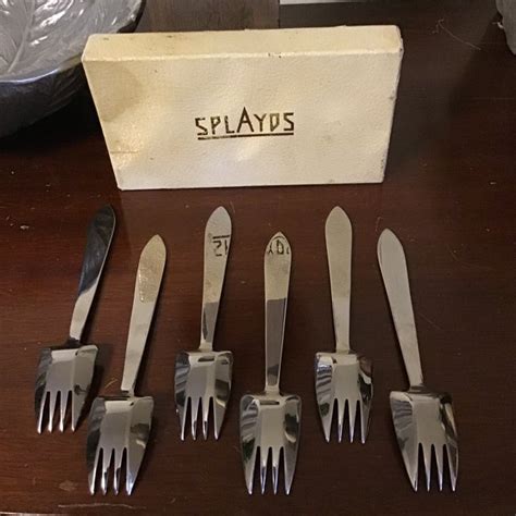 Mid 20th Century Splayds Cutlery All in One Utensil - Set of 6 | Chairish