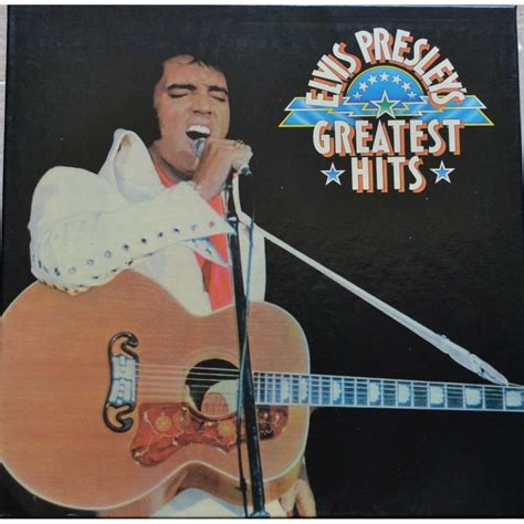 Greatest hits de Elvis Presley, 33T x 6 chez pycvinyl - Ref:119156561