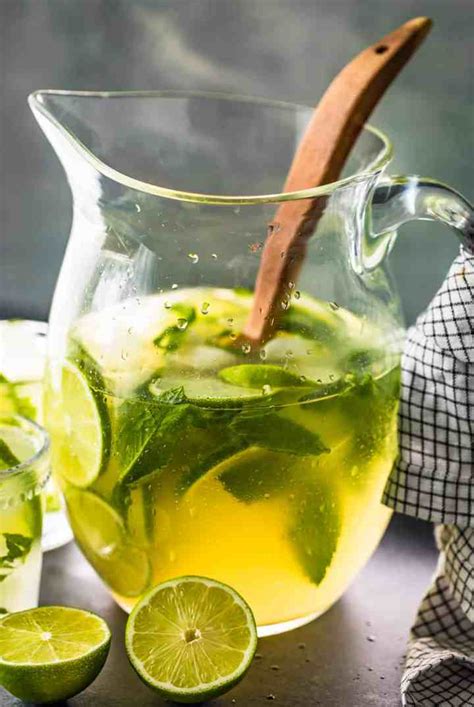 Cuban Mojito Recipe Pitcher | Besto Blog