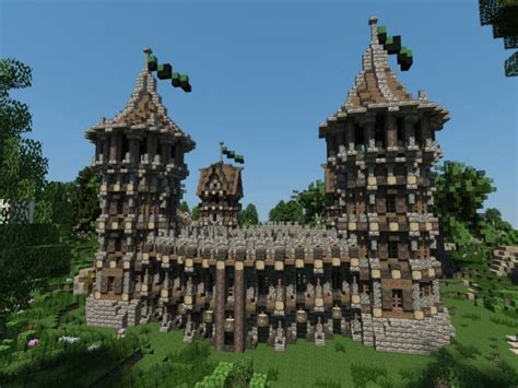 Medieval Fort | Build your own Fort - Minecraft Building Inc