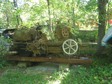 Giant Lathe? | Some gigantic machine, a lathe maybe? I don't… | Flickr