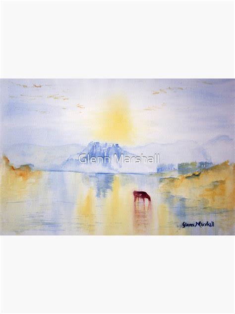 "Sunrise over Norham Castle" Canvas Print for Sale by treeman | Redbubble