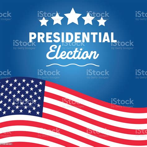 Presidential Election Background Stock Illustration - Download Image ...