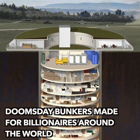 Doomsday Bunkers Made For Billionaires Around The World | billionaire | Doomsday Bunkers Made ...