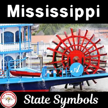 Mississippi State Symbols Booklet by Ann Fausnight | TpT