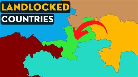 What Are The Largest Landlocked Countries In The World? - La Vie Zine