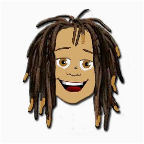 Rapper Dreads Cartoon