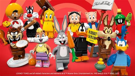 LEGO Officially Unveils Looney Tunes Minifigures Series - That Brick Site