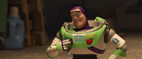 In Toy Story 4 (2019), a closer look at Buzz Lightyear shows that his ...