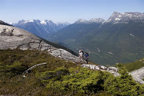 Two Friends Hiking In The Bella Coola Photograph by Taylor S. Kennedy