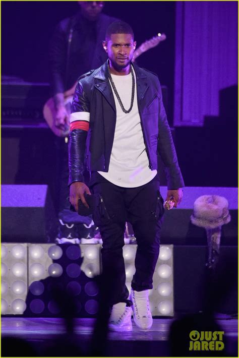 Photo: usher chris brown new flame iheartradio music festival 05 | Photo 3201006 | Just Jared ...