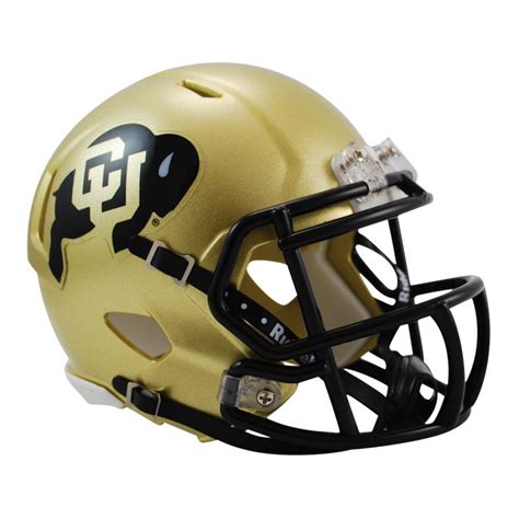 Riddell NCAA Colorado Buffaloes Speed Mini Football Helmet