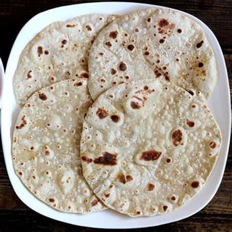 Chapati Recipe with 5 different flours - Cook with Kushi